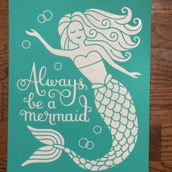NEW Chalk Couture size 'Always Be A Mermaid' RETIRED - Picture 1 of 1